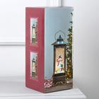 Светодиодная фигура «Дед Мороз и заяц» 10.5×27×10.5 см, пластик, батарейки ААх3 (не в комплекте), USB, свечение тёплое белое - Фото 6