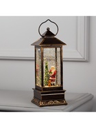 Светодиодная фигура «Дед Мороз и заяц» 10.5×27×10.5 см, пластик, батарейки ААх3 (не в комплекте), USB, свечение тёплое белое - Фото 5