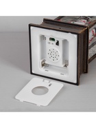 Светодиодная фигура «Девочка и снеговик» 10.5 × 27 × 10.5 см, пластик, батарейки ААх3 (не в комплекте), USB, свечение тёплое белое - фото 14995772