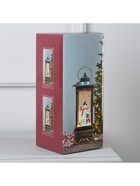 Светодиодная фигура «Девочка и снеговик» 10.5 × 27 × 10.5 см, пластик, батарейки ААх3 (не в комплекте), USB, свечение тёплое белое - фото 14995774