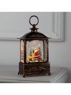 Светодиодная фигура «Дед Мороз и оленёнок» 14.5×22×8 см, металл, от батареек ААх3, USB, свечение тёплое белое - Фото 5