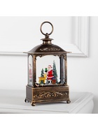 Светодиодная фигура «Дед Мороз и оленёнок» 14.5×22×8 см, металл, батарейки ААх3 (не в комплекте), USB, свечение тёплое белое - Фото 6