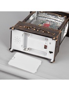 Светодиодная фигура «Дед Мороз и оленёнок» 14.5×22×8 см, металл, от батареек ААх3, USB, свечение тёплое белое - Фото 7