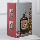 Светодиодная фигура «Снеговики на лыжах» 14.5×22×8 см, пластик, батарейки ААх3 (не в комплекте), USB, свечение тёплое белое - Фото 5