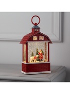 Светодиодная фигура «Дед Мороз и медведь» 14×24×8 см, пластик, батарейки ААх3 (не в комплекте), свечение тёплое белое - Фото 5