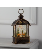 Светодиодная фигура «Олени в лесу» 14×24×8 см, пластик, от батареек ААх3, USB, свечение тёплое белое - Фото 5