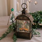 Светодиодная фигура «Олени в лесу» 14×24×8 см, пластик, от батареек ААх3, USB, свечение тёплое белое - Фото 8