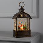 Светодиодная фигура «Дети и снеговик» 14×24×8 см, пластик, от батареек ААх3, USB, свечение тёплое белое - Фото 1