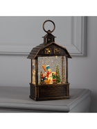 Светодиодная фигура «Дети и снеговик» 14×24×8 см, пластик, от батареек ААх3, USB, свечение тёплое белое - Фото 5