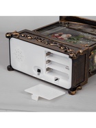 Светодиодная фигура «Дед Мороз с подарками» 18×26×8 см, пластик, от батареек ААх3, USB, свечение тёплое белое - Фото 7