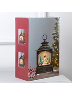 Светодиодная фигура «Дед Мороз с подарками» 18×26×8 см, пластик, от батареек ААх3, USB, свечение тёплое белое - Фото 10