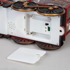 Светодиодная фигура «Паровоз» 31×17×10 см, пластик, батарейки ААх3 (не в комплекте), USB, свечение тёплое белое - Фото 3