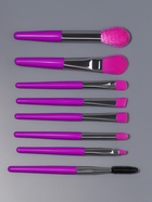 Набор кистей для макияжа COLOR POWER, 8 шт., чехол, фиолетовый - Фото 3