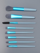 Набор кистей для макияжа COLOR POWER, 8 шт., голубой - Фото 4