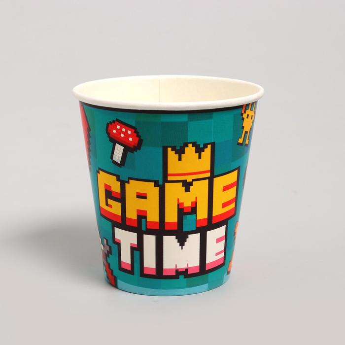 

Стакан бумажный Game Time, набор 6 шт., 250 мл