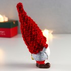 Сувенир полистоун "Дедушка Мороз в красном колпаке "МИКС 14,5х6,8х4 см - фото 22634260