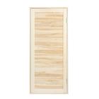 Дверь для бани и сауны «Эконом», 180×80 см, шпунтованная доска - Фото 2