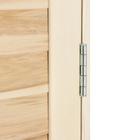 Дверь для бани и сауны из шпунтованной доски, ЛИПА Эконом 180х80 см - Фото 4