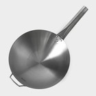 Сковорода-Wok Hanna Knövell Chief, d=30 см, с ручкой, нержавеющая сталь - Фото 9
