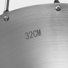 Сковорода-Wok Hanna Knövell Chief, d=32 см, нержавеющая сталь, с ручкой - Фото 9