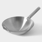 Сковорода-Wok Hanna Knövell Chief, d=32 см, нержавеющая сталь, с ручкой - Фото 3