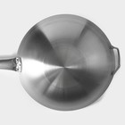 Сковорода-Wok Hanna Knövell Chief, d=32 см, нержавеющая сталь, с ручкой - Фото 6