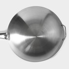 Сковорода-Wok Hanna Knövell Chief, 6 л, d=36 см, нержавеющая сталь, с ручкой - Фото 6