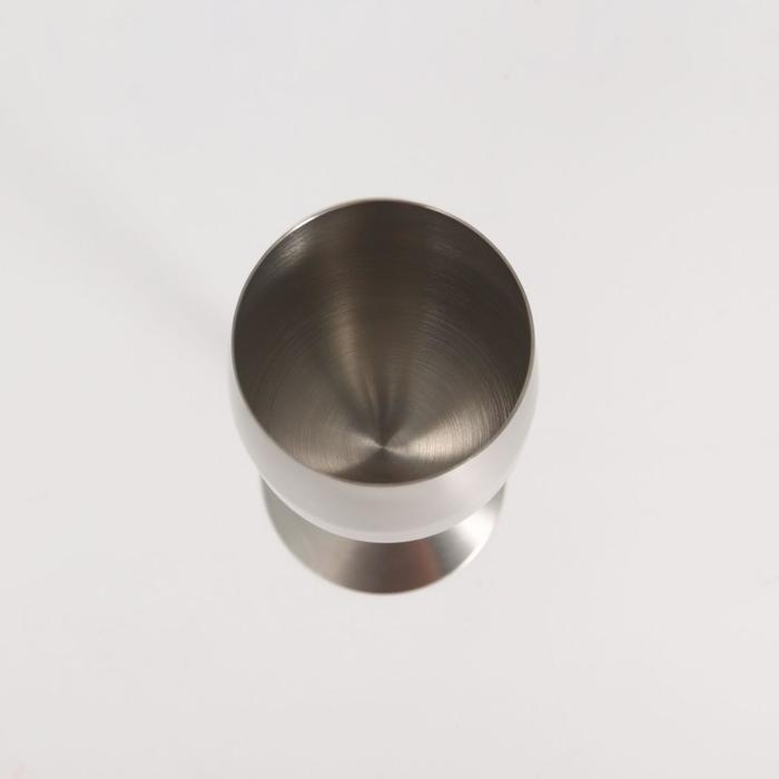 Бокал-флюте из нержавеющей стали для коктейлей, 300 мл, 25×6,5 см, цвет хромированный - фото 1927745100