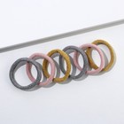 Резинки для волос новогодние Shine in the New Year, набор, d= 4 см, 6 шт - Фото 3