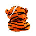 Мягкая игрушка «Тигрёнок с цветком», 8 см, на подвесе, цвета МИКС - фото 24616313