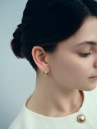 Серьги металл «Эфир» полукруг, цвет золото 6943945 - фото 16507096