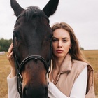 Серьги металл «Эфир» полукруг, цвет серебро - фото 61538639