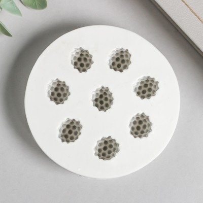 Молд силиконовый «Малина» 1.7×7.5×7.5 см