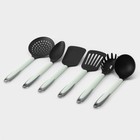 Набор кухонных принадлежностей Доляна «Софти», 6 предметов, пластик, МИКС - Фото 3