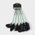 Набор кухонных принадлежностей Доляна «Софти», 6 предметов, пластик, МИКС - Фото 4