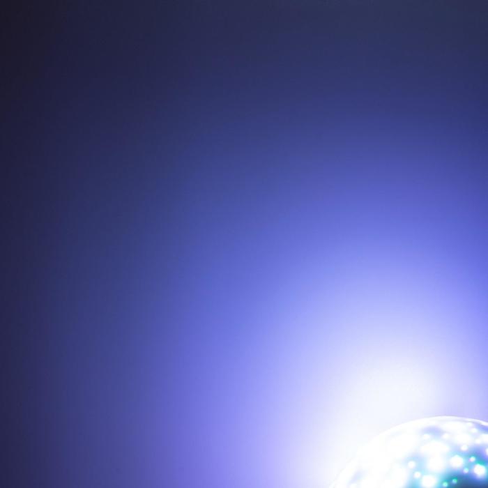 Световой прибор «Звёздное небо» 12 см, динамик, съёмная полусфера, свечение RGB, 220 В - фото 1880764984