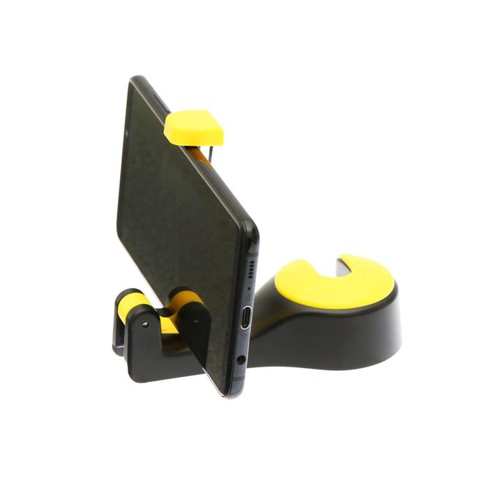 Вешалка-крючок TORSO, на подголовник с держателем телефона - Фото 1