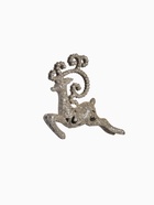 Ёлочная игрушка «Зимнее волшебство. Олень бегущий блеск» пластик, 13×11 см, золото - Фото 5