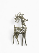 Ёлочная игрушка «Зимнее волшебство. Олень узорный блеск» пластик, 7×15 см, МИКС - Фото 6