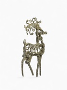 Ёлочная игрушка «Зимнее волшебство. Олень узорный блеск» пластик, 7×15 см, МИКС - фото 53014611