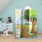 Ширма – перегородка «Дарим Красиво. Детская», 150×160 см, цвет зелёный - Фото 1