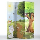 Ширма – перегородка «Дарим Красиво. Детская», 150×160 см, цвет зелёный - Фото 2