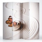 Ширма "Бабочка. Декор 3", двухсторонняя, 200 х 160 см - Фото 2