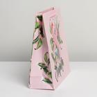 Пакет подарочный ламинированный, упаковка, «8 марта», ML 23 х 27 х 8 см - Фото 3