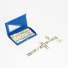 Домино классическое «Форкас», 28 шт., синий - Фото 2