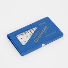 Домино классическое «Форкас», 28 шт., синий - Фото 4