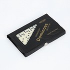 Домино классическое «Форкас», 28 шт., чёрный - Фото 4