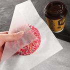 Бумага парафинированная, без печати, в листах, 0,18 х 0,18 м - Фото 2