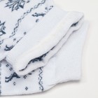 Носки женские «Оленята» цвет белый, размер 23-25 - Фото 4