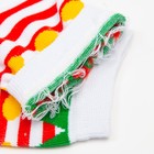 Носки женские «Праздник» цвет красно-белый, размер 23-25 - Фото 4